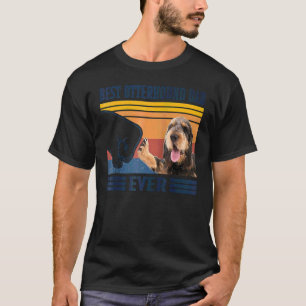 Mannen Beste Otterhound Papa Ever Dog Vaderdag T-shirt