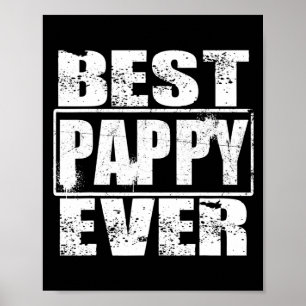 Mannen beste pap ooit Funny Fathers Day Gift Manne Poster