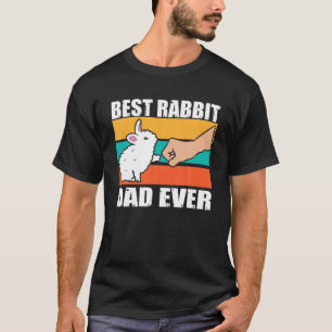 Mannen beste pap ooit  konijnenvanger t-shirt