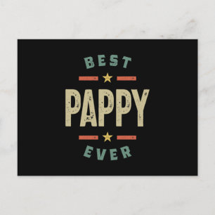 Mannen beste pap ooit opa Gift Briefkaart