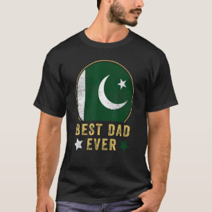 Mannen Beste Pap Ooit Pakistaanse Vader Land Pakis T-shirt