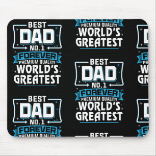 Mannen Beste pap pap 's werelds grootste nr.1 Muismat