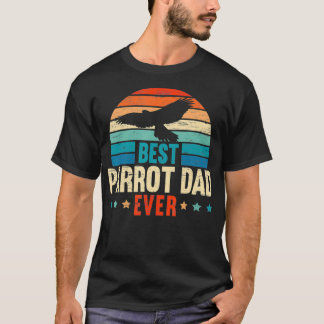 Mannen beste papaver ooit vogellende t-shirt