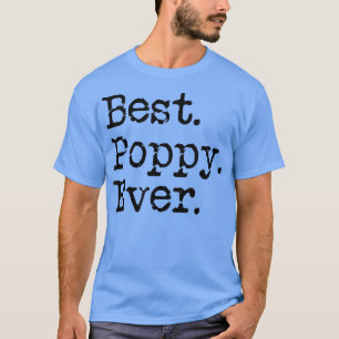 Mannen beste papavertje ooit opa grootvader opa ca t-shirt