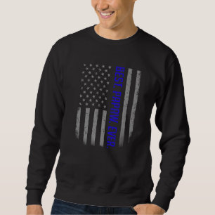 Mannen beste papieren ooit Amerikaanse vlag voor v Trui