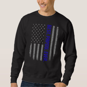 Mannen beste papieren ooit Amerikaanse vlag voor v Trui