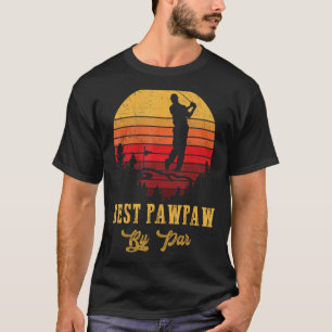 Mannen beste pauw door vader van de dag Golf Golfe T-shirt