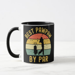 Mannen beste paw door Vintage cadeaus voor Paw Paw Mok