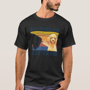 Mannen Beste Poodle Vader Ooit Hond Vaderdag T-shirt