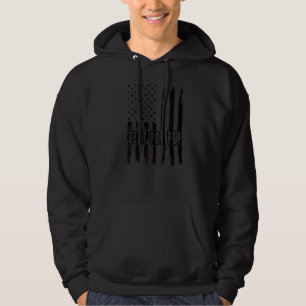 Mannen beste Pop Pop Amerikaanse vlag opa Pop Pop  Hoodie