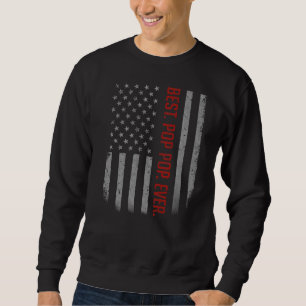 Mannen beste Pop Pop ooit Amerikaanse vlag voor ve Trui