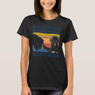 Mannen beste portugese waterhond papa ooit hondenv t-shirt