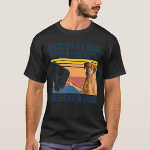 Mannen Beste Rhodesische Ridgeback Papa Ever Honde T-shirt