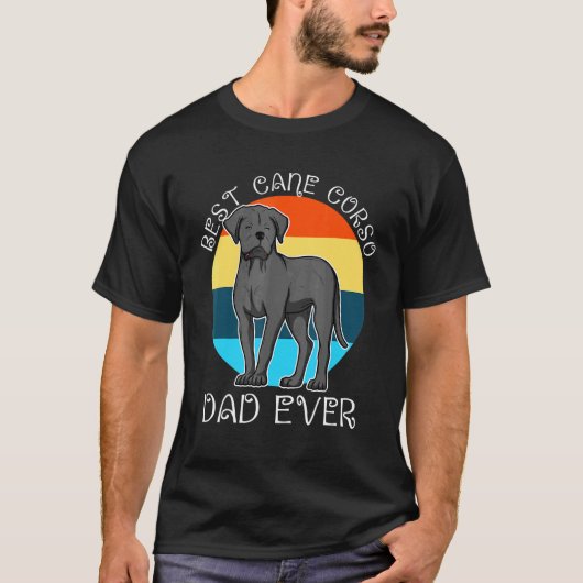 Mannen beste rietcorso pap van de Oosterse Retro T-shirt (Voorkant)