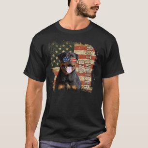 Mannen beste rottweiler vader ooit Amerikaanse vla T-shirt