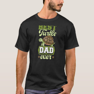 Mannen beste schildpad pap ooit grappige schildpad t-shirt