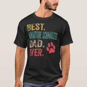 Mannen beste Schnauzer Pap ooit  vet T-shirt
