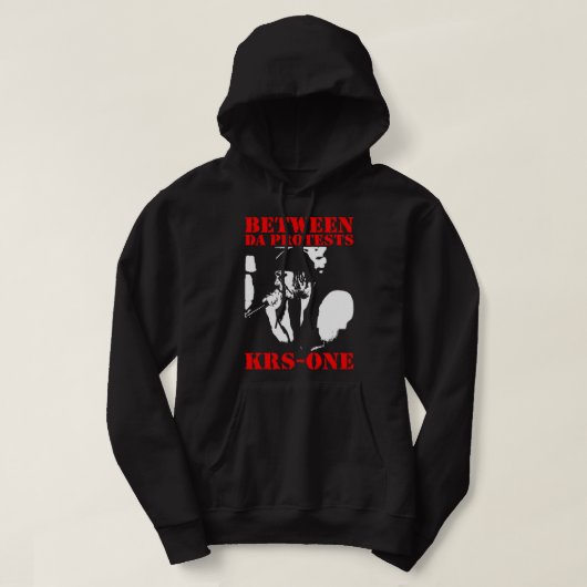 Mannen beste Singer KRS ONE Hoodie (Design voorkant)