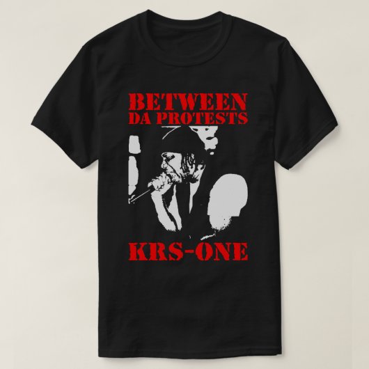 Mannen beste Singer KRS ONE T-shirt (Design voorkant)
