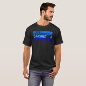 Mannen beste sneeuwschoen vader ooit t-shirt (Voorkant volledig)