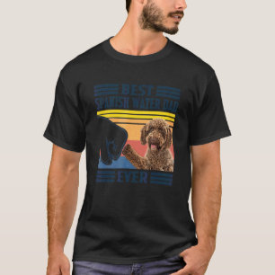Mannen beste Spaanse waterhond papa ooit hondenvad T-shirt