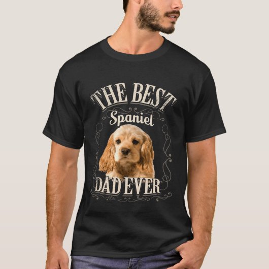 Mannen beste Spanjaardvader ooit grappige Amerikaa T-shirt (Voorkant)