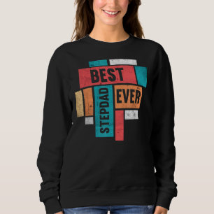 Mannen beste stepdad ver stepfather Happy Dad Trui