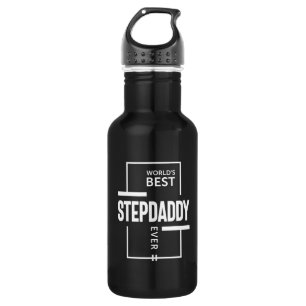 Mannen beste Stepdaddy-aver-cadeautje ter wereld Waterfles