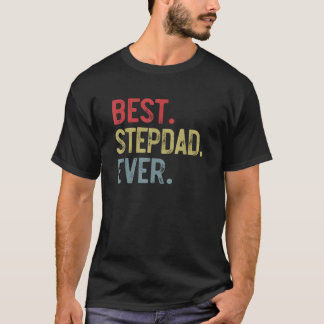 Mannen beste stiefvader ooit vaderdag voor Bo T-shirt