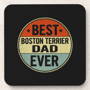 Mannen beste terrier van Boston, pap van ooit, sti Bier Onderzetter