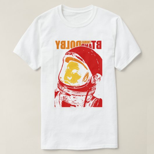 Mannen beste Thomas Dolby-cadeautjes voor films T-shirt (Design voorkant)