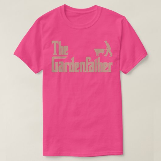 Mannen beste tuinvader geeft de tuinvader t-shirt (Design voorkant)