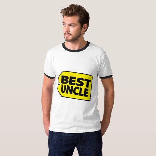 MANNEN - Beste UNCLE T-shirt (Voorkant volledig)