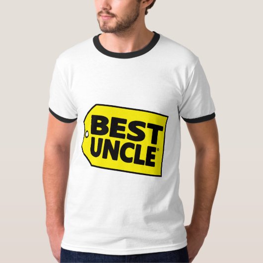 MANNEN - Beste UNCLE T-shirt (Voorkant)