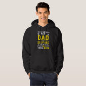 Mannen beste vader en stepdad kletsen vaderdag van hoodie (Voorkant volledig)