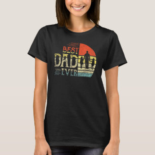 Mannen beste vader ooit beste vader ooit met rege t-shirt