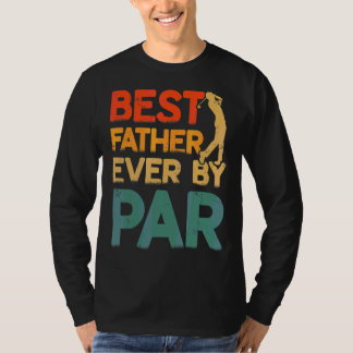 Mannen beste vader ooit door par cool golfer papa  t-shirt