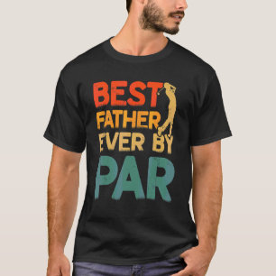 Mannen beste vader ooit door par cool golfer papa  t-shirt