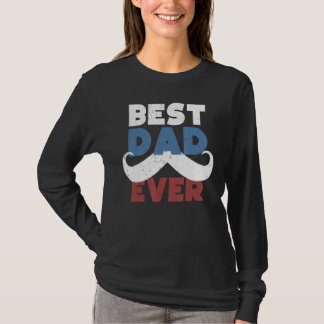 Mannen beste vader ooit familie ouders vaders vade t-shirt