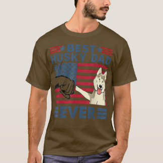 Mannen beste vader ooit Hondenliefhebber T-shirt