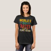 Mannen beste vader ooit oeps ik bedoelde vader' t-shirt (Voorkant volledig)