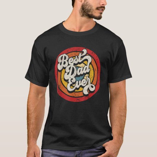 Mannen beste vader ooit papa papa T - shirts papa  (Voorkant)