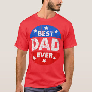 Mannen beste vader ooit vaderdag cadeau voor manne t-shirt