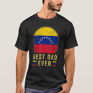 Mannen beste vader ooit Venezolaanse vader land Ve T-shirt