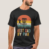 Mannen beste vader op auto - Disc Golf Dad T-Shirt (Voorkant)