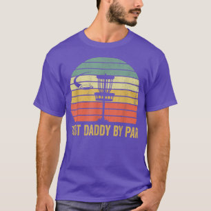 Mannen  beste vader op Par Disk Golf Mannen T-shirt