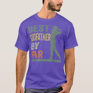 Mannen beste vader van Par Golf Lover Godfather Fa T-shirt