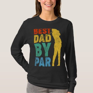 Mannen beste vader van par Golf pa Golfer Fath T-shirt