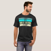 Mannen beste vader van twee meisjes t-shirt (Voorkant volledig)
