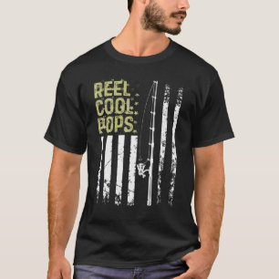 Mannen beste visser koel Poppen voor pappa fathe T-shirt